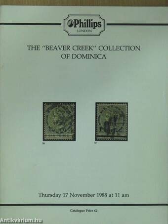 The "Beaver Creek" Collection of Dominica