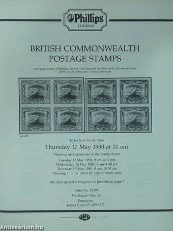 British Commonwealth Postage Stamps