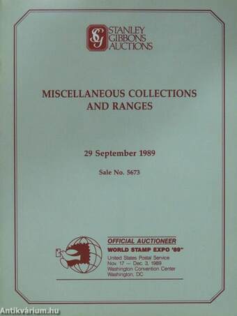 Miscellaneous Collections and Ranges