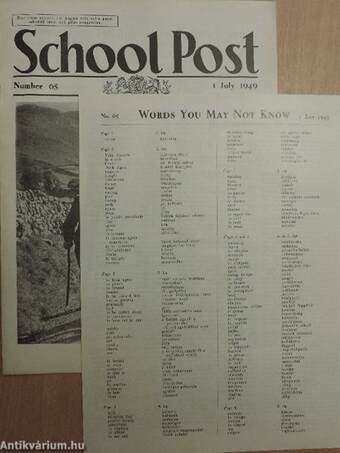 School Post 1 July 1949