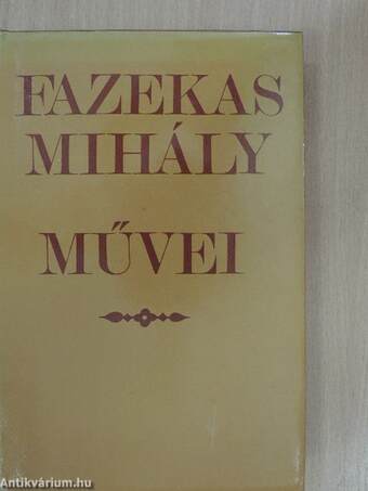 Fazekas Mihály művei