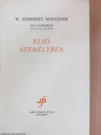 Első személyben