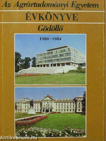 Az Agrártudományi Egyetem évkönyve 1980-1984