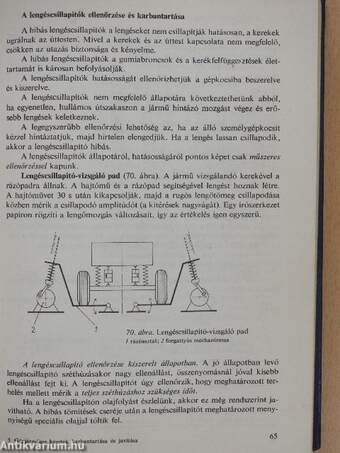 Gépjárműszerkezetek karbantartása és javítása