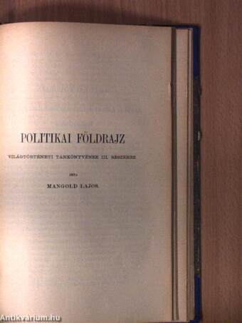 Világtörténet I-III./Politikai földrajz