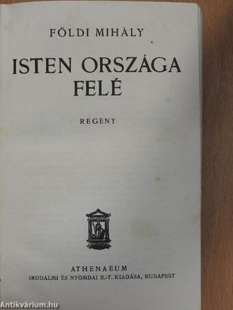 Isten országa felé