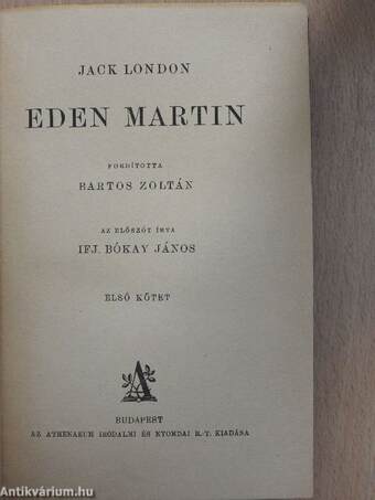 Eden Martin I-II.