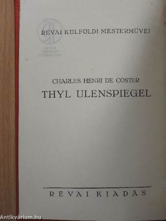 Thyl Ulenspiegel I-II.