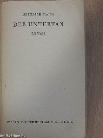 Der Untertan