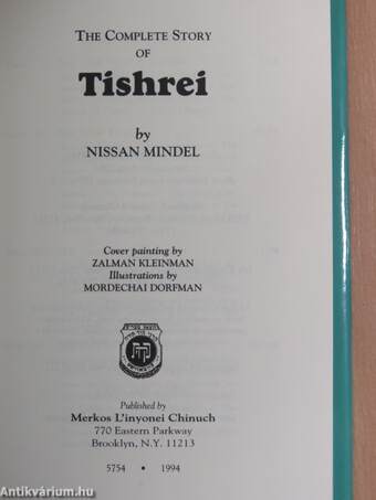 The Complete Story of Tishrei