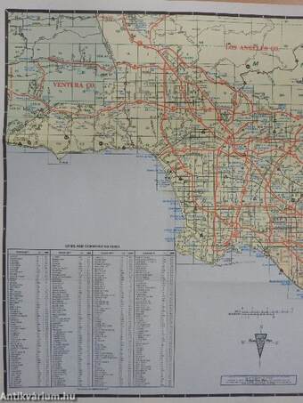 Los Angeles and Orange Counties Street Guide & Directory