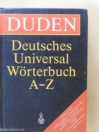 Duden - Deutsches Universalwörterbuch A-Z