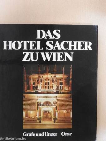 Das Hotel Sacher zu Wien