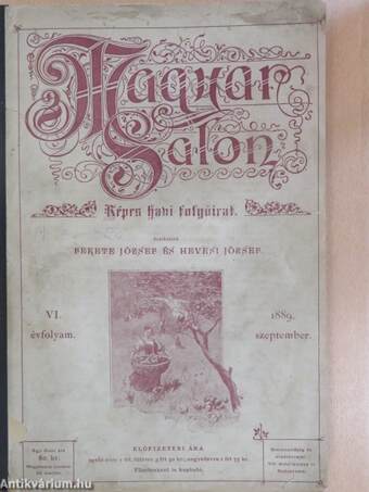 Magyar Salon 1889. szeptember