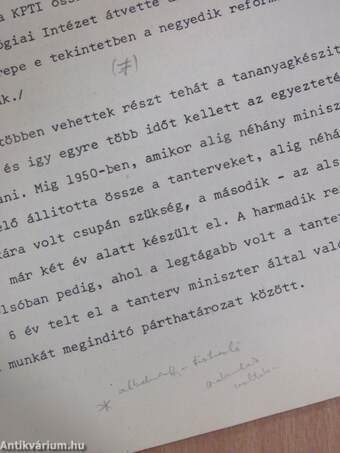 A szakaszos fejlődés tünetei a magyar közoktatáspolitikában 1950 és 1980 között