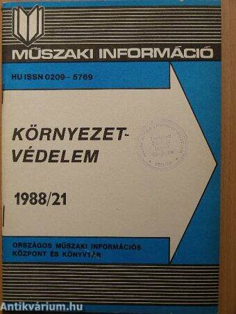 Környezetvédelem 1988/21.