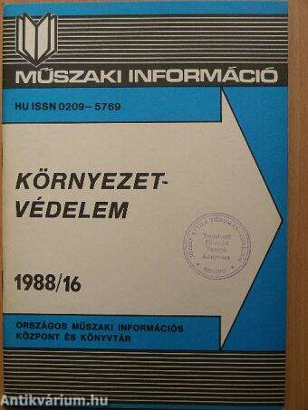 Környezetvédelem 1988/16.