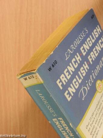 Larousse's French-English, English-French Dictionary/Dictionnaire Larousse Francais-Anglais, Anglais-Francais