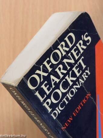 Oxford learner's pocket dictionary