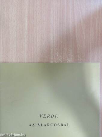 Verdi: Az álarcosbál