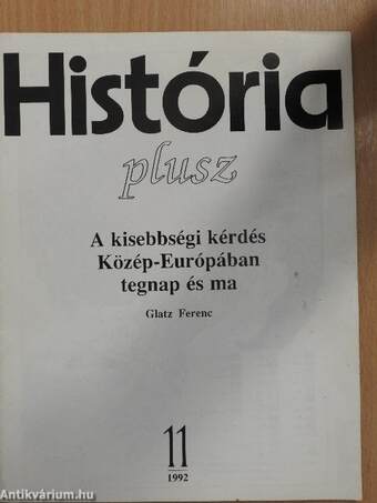 História plusz 1992/11. Különszám