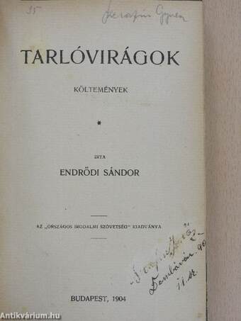 Tarlóvirágok