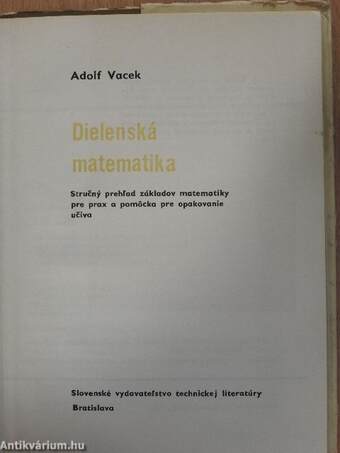 Dielenská matematika