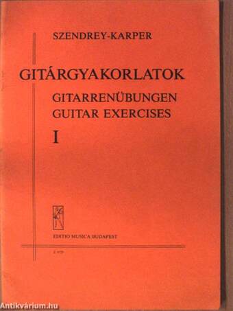 Gitárgyakorlatok I.