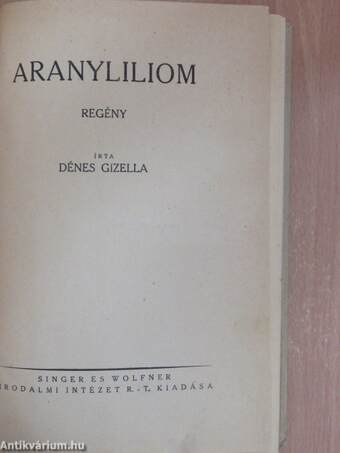 Aranyliliom