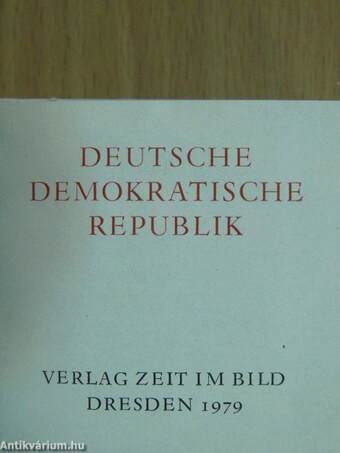 Deutsche Demokratische Republik (minikönyv)