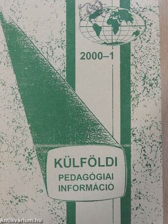 Külföldi Pedagógiai Információ 2000/1