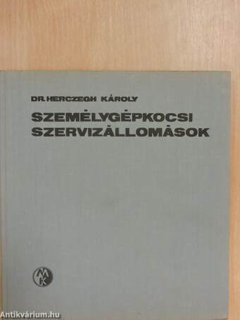 Személygépkocsi szervizállomások