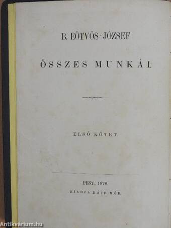 A XIX. század uralkodó eszméinek befolyása az államra I-II.