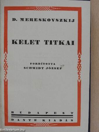 Kelet titkai