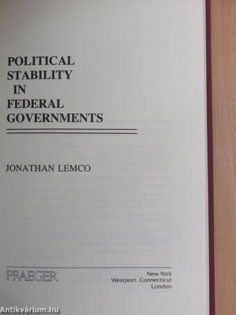 Political Stability in Federal Governments