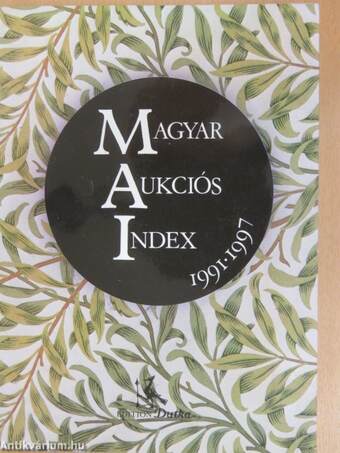 Magyar Aukciós Index 1991-1997.