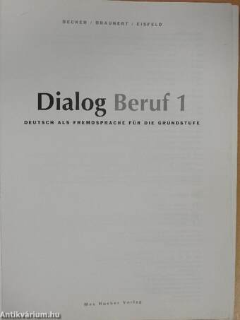 Dialog Beruf 1