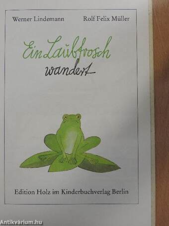 Ein Laubfrosch wandert