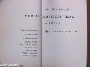 Modern American Usage