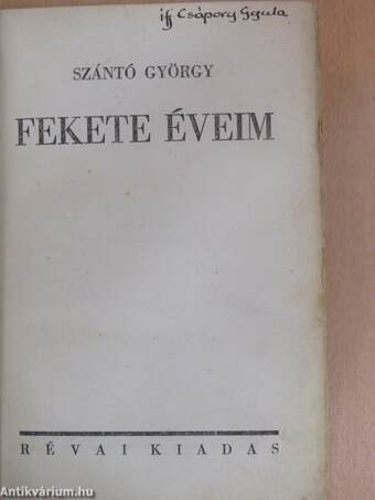 Fekete éveim I-II.