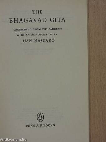 The Bhagavad Gita