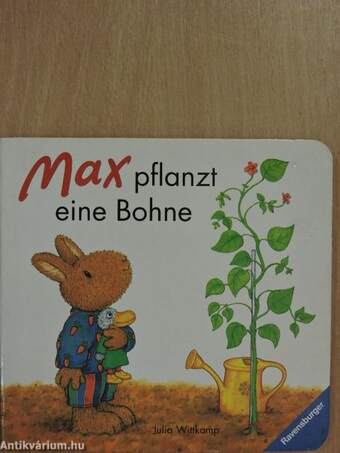 Max pflanzt eine Bohne