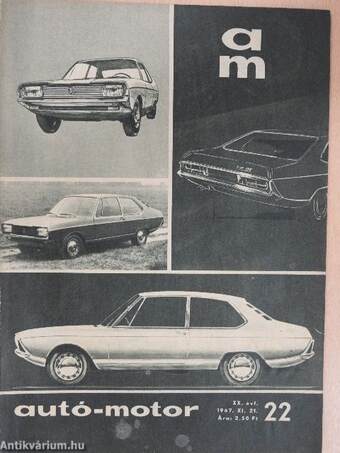 Autó-Motor 1967. november 21.