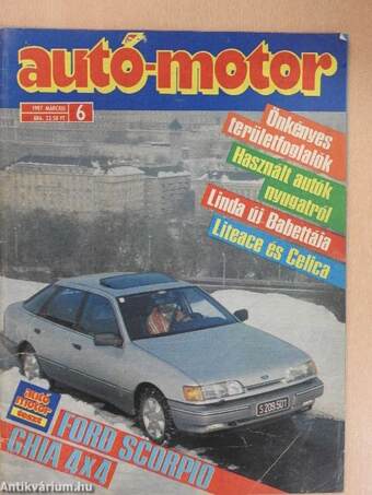 Autó-Motor 1987. március