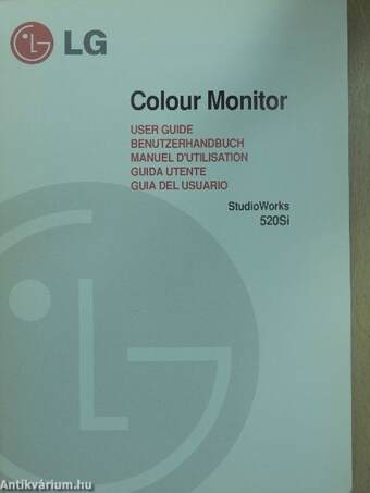 LG Colour Monitor - User Guide