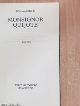 Monsignor Quijote