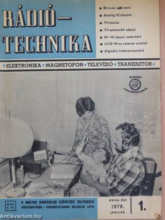 Rádiótechnika 1978. január-december