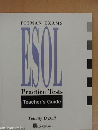 ESOL Pitman Exams - Practice Tests - Teacher's Guide