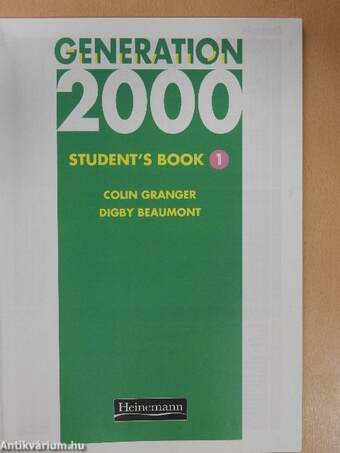 Generation 2000 Student's book 1.