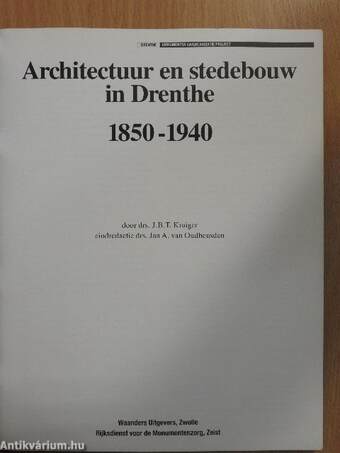 Architectuur en stedebouw in Drenthe 1850-1940